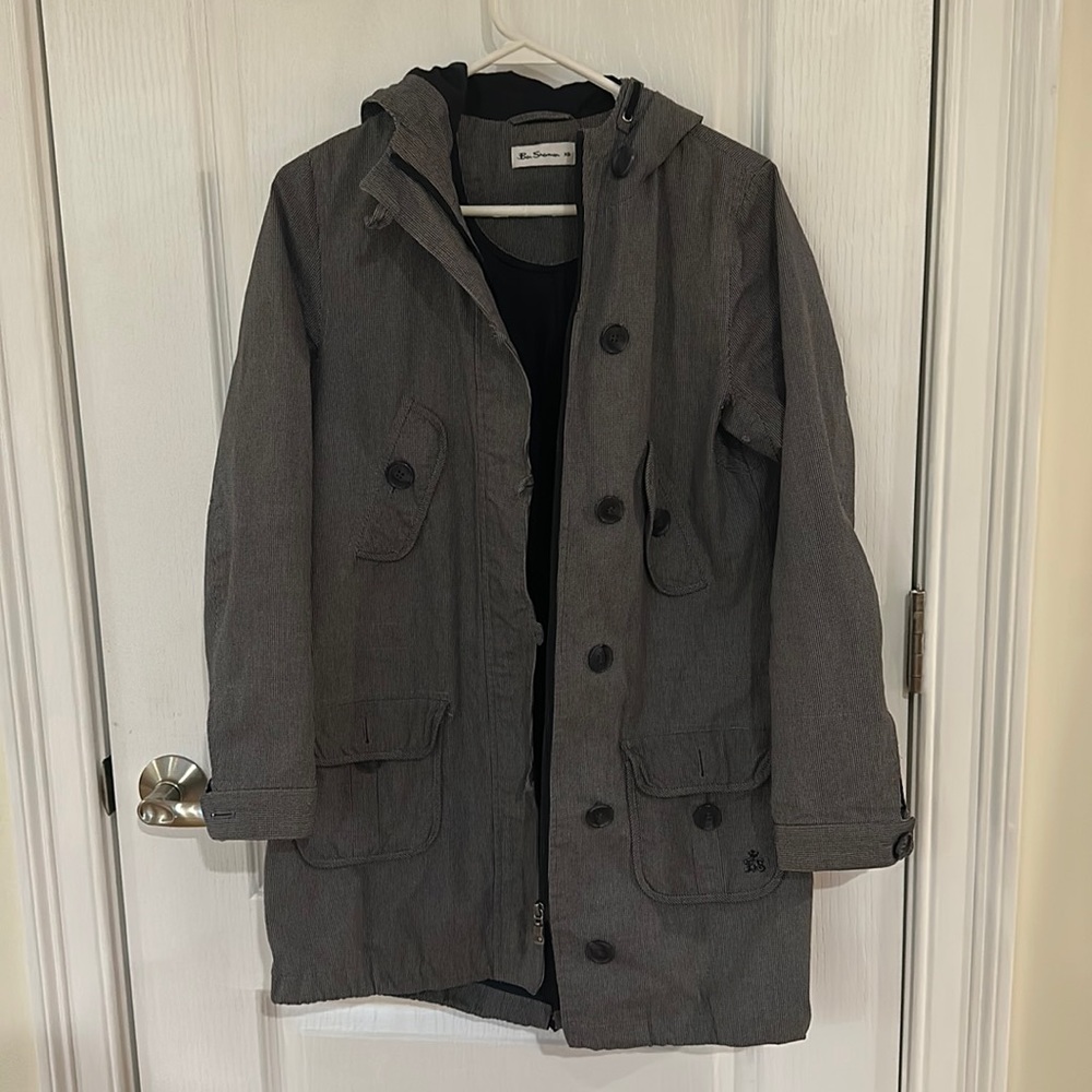 Ben Sherman Grey Rain coat